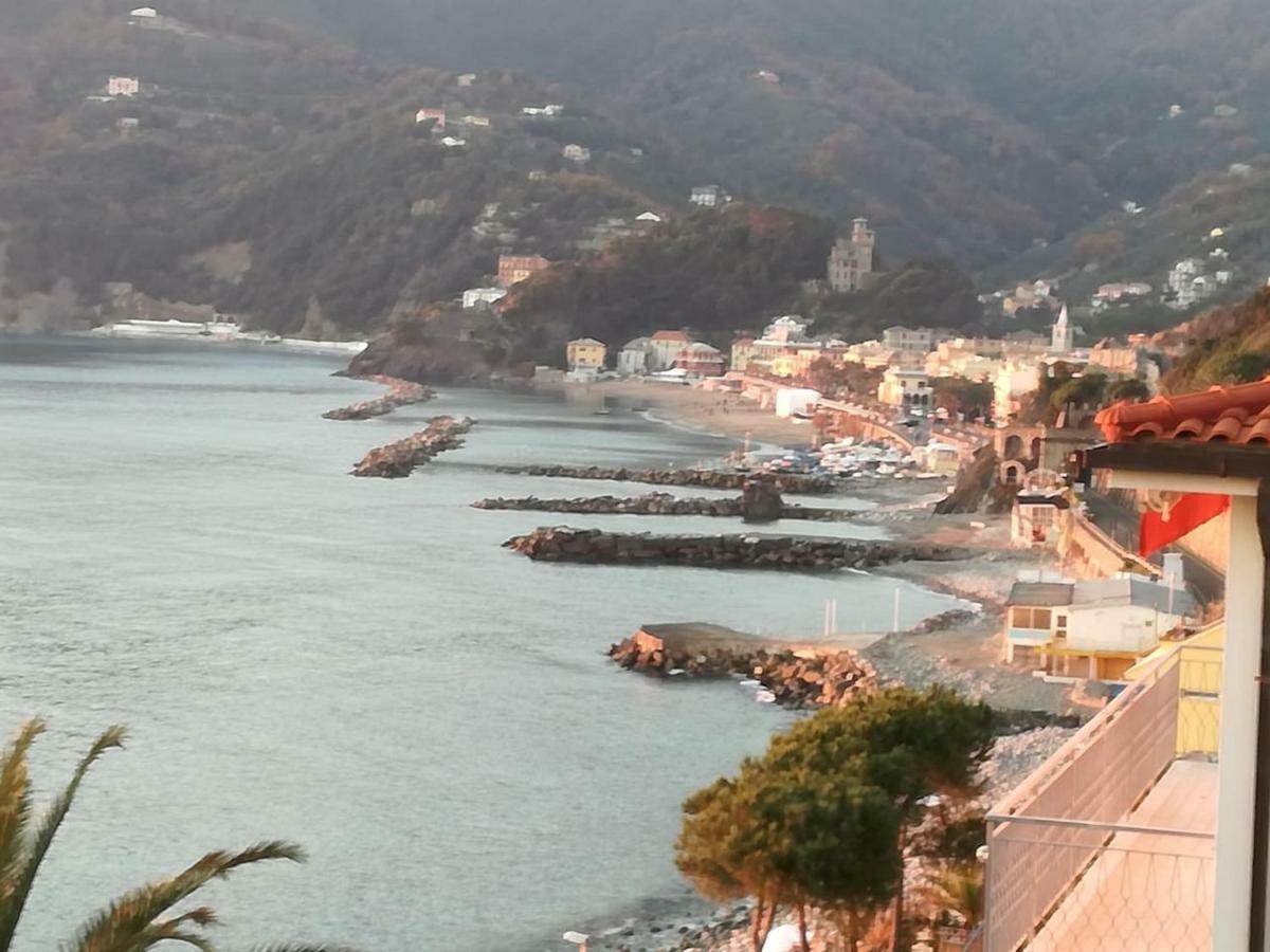 Un Gioiello Con Vista Mare Villa Moneglia Buitenkant foto